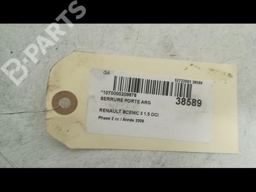 Rear left lock RENAULT SCÉNIC II (JM0/1_) 1.5 dCi (JM1E, JM16) | BP9607665C100 