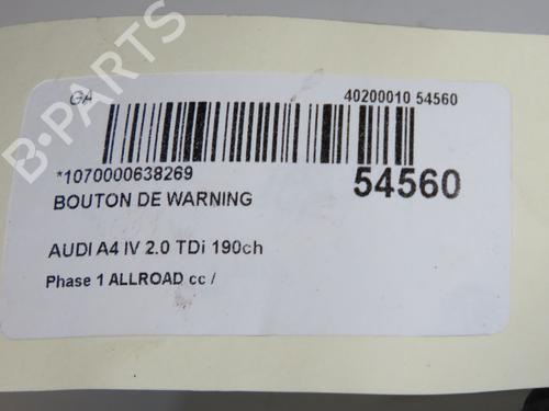 Warning switch AUDI A4 B9 (8W2, 8WC) 2.0 TDI | BP40554270I22 - Image 4