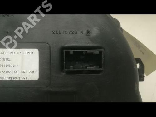 Instrument cluster CITROËN C2 (JM_) 1.4 HDi | BP9597155C47 
