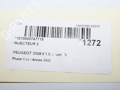 Injector RENAULT CLIO II Hatchback Van (SB0/1/2_) 1.5 dCi (SB3M) | BP36283504M100 - Image 4