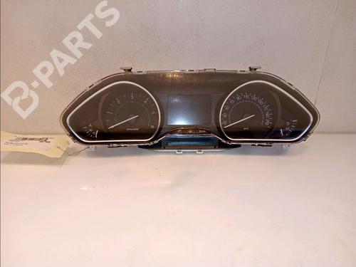 Used Instrument cluster PEUGEOT 2008 I (CU_) 1.6 HDi (92 hp) 12107486