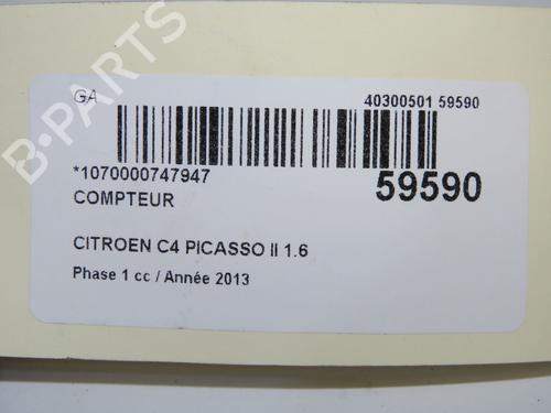 Instrument cluster CITROËN C4 Picasso II 1.6 HDi / BlueHDi 115 | BP36444396C47 - Image 6