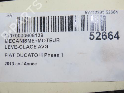 Front left window mechanism FIAT DUCATO Van (250_) 130 Multijet 2,3 D | BP28968506C22