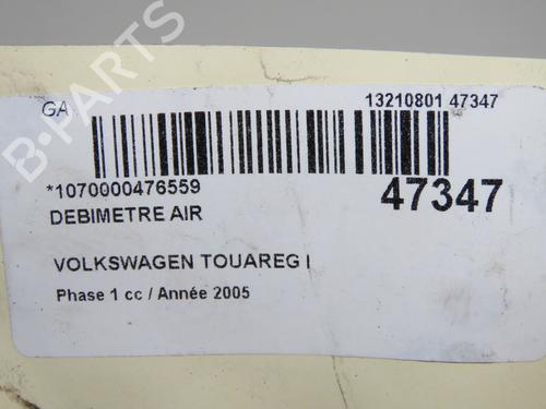 Mass air flow sensor VW TOUAREG (7LA, 7L6, 7L7) 5.0 V10 TDI | BP32432898M95