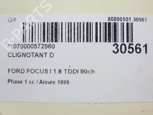 Right front indicator FORD FOCUS I (DAW, DBW) 1.8 Turbo DI / TDDi | BP26383742C33 
