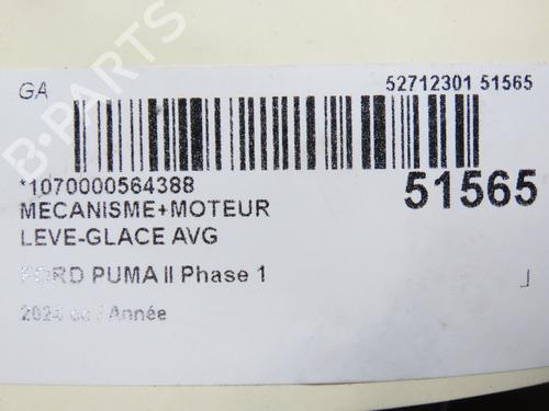 Front left window mechanism FORD PUMA (J2K, CF7) 1.0 Flexifuel | BP28968498C22 