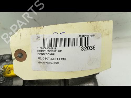 Used AC compressor AC compressor PEUGEOT 206+ (2L_, 2M_) 1.4 HDi eco 70 (68 hp) 23172268 23172268