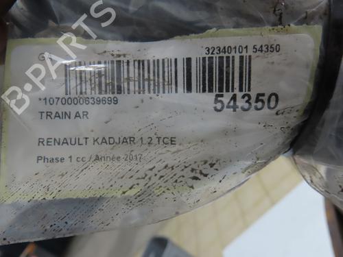 Used Rear axle RENAULT KADJAR (HA_, HL_) 1.2 TCe 130 (HLMR) (130 hp) 28801623
