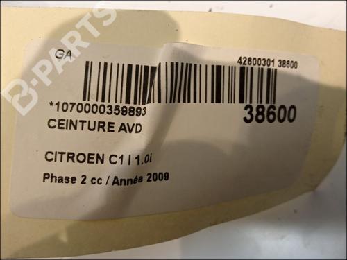 Front right belt tensioner CITROËN C1 (PM_, PN_) 1.0 | BP11101594C88 