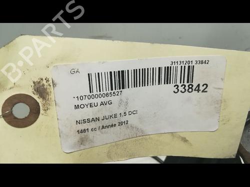 Right front steering knuckle NISSAN JUKE (F15) 1.5 dCi | BP14875997M26