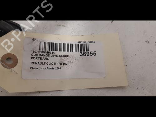 Used Left rear window switch RENAULT CLIO III (BR0/1, CR0/1) 1.4 16V (98 hp) 23177123