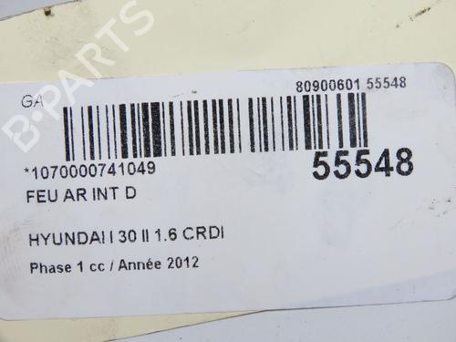 Used Right tailgate light Right tailgate light HYUNDAI i30 (GD) 1.6 CRDi (110 hp) 33770467 33770467