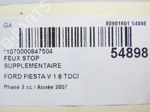 Third brake light FORD FIESTA V (JH_, JD_) 1.6 TDCi | BP29469795L11 
