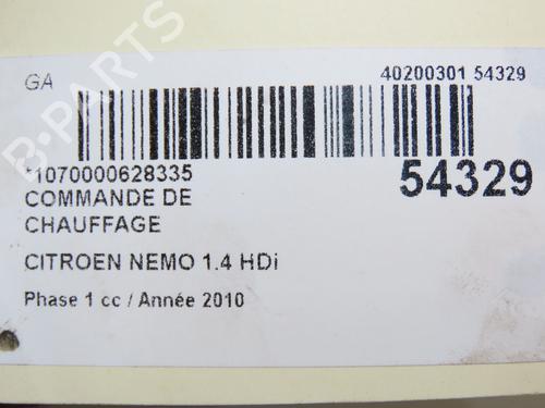 Comando chauffage CITROËN NEMO MPV 1.4 HDi | BP31120466I5 