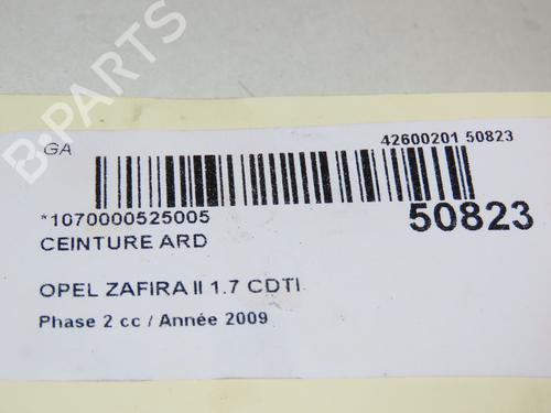 Rear right belt tensioner OPEL ZAFIRA / ZAFIRA FAMILY B (A05) 1.7 CDTI (M75) | BP18153435C90 