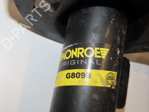 Used Right front shock absorber PEUGEOT 207 (WA_, WC_) 1.4 HDi (68 hp) 28829786