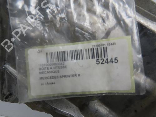Used Gearbox Gearbox MERCEDES-BENZ SPRINTER 4-t Van (B907, B910) 414 CDI RWD (907.643, 907.645, 907.647) (143 hp) 40162884 40162884