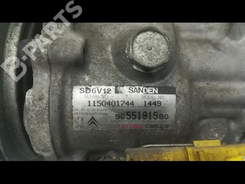 AC compressor PEUGEOT 206 Hatchback (2A/C) 1.4 HDi eco 70 | BP9597493M34 