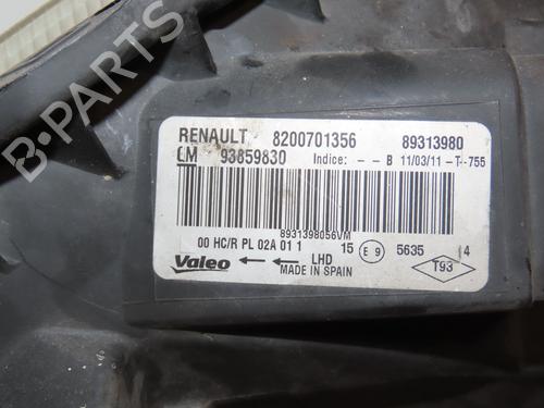 Right headlight RENAULT TRAFIC II Van (FL) 2.0 dCi 90 (FL0H, FL00, FL01, FL0M, FL0P, FL0S) | BP29128804C29