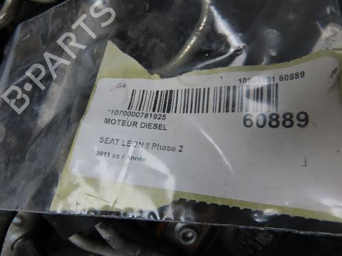 Used Engine Engine SEAT LEON (1P1) 1.6 TDI (105 hp) 40050794 40050794