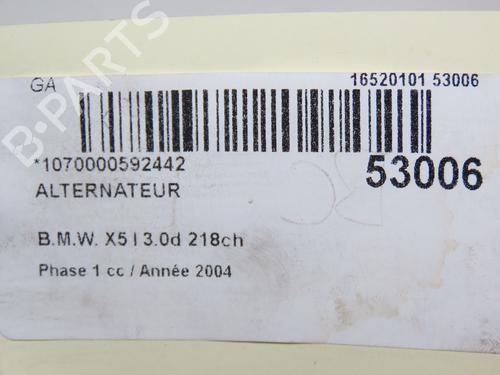 Alternator BMW X5 (E53) 3.0 d | BP28801431M7