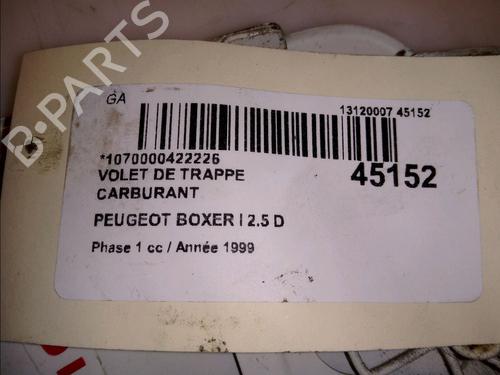 Tankklappe für PEUGEOT BOXER Van (230L) 2.5 D (86 hp) 12094828