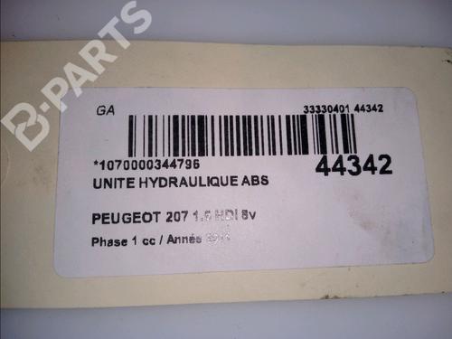 ABS pump PEUGEOT 207 (WA_, WC_) 1.6 HDi | BP11100302M43 