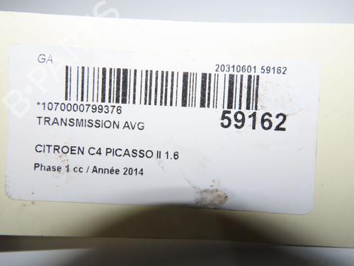 Left front driveshaft CITROËN C4 Picasso II 1.6 HDi / BlueHDi 115 | BP38788230M38 - Image 5