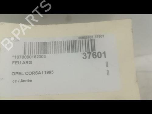 Used Left taillight OPEL CORSA B (S93) 1.5 D (F08, F68, M68) (50 hp) 9601398