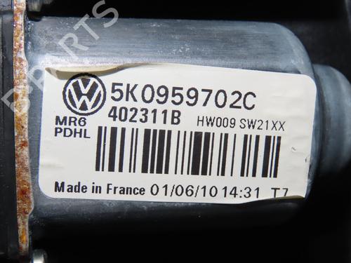 Front right window mechanism VW GOLF VI (5K1) 2.0 TDI | BP30867365C23