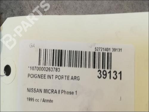 Rear left interior door handle NISSAN MICRA II (K11) 1.3 i 16V | BP9611763I15 