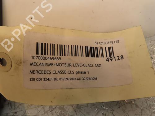 Rear left window mechanism MERCEDES-BENZ CLS (C219) CLS 320 CDI (219.322) | BP16707480C24 