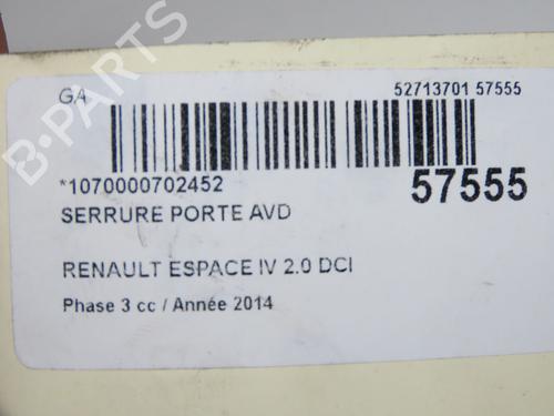 Used Front right lock Front right lock RENAULT ESPACE IV (JK0/1_) 2.0 dCi (JK02, JK03) (131 hp) 33728125 33728125