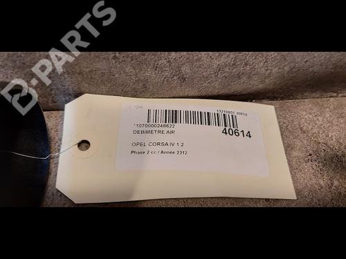 Mass air flow sensor OPEL CORSA D (S07) 1.2 (L08, L68) | BP9609473M95 
