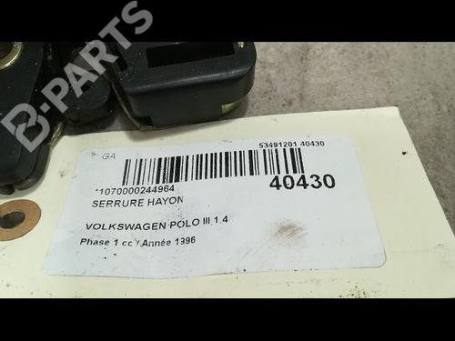 Tailgate lock VW POLO III (6N1) 60 1.4 | BP9609125C101 