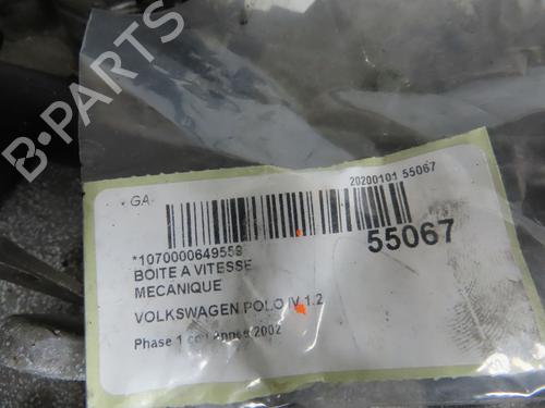 Gearbox VW POLO IV (9N_, 9A_) 1.2 12V | BP29045745M3