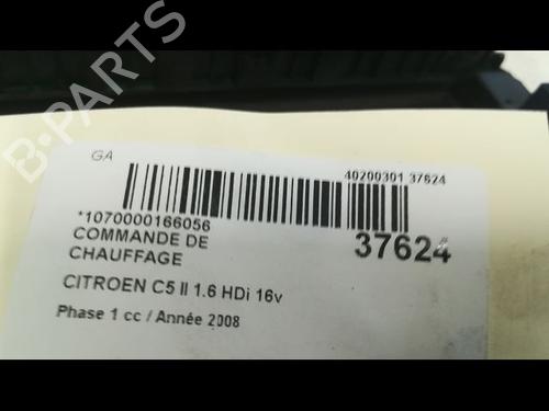 Used Climate control CITROËN C5 III (RD_) 1.6 HDi 110 (RD9HZC) (109 hp) 9601687