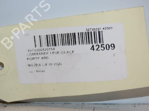 right-rear-window-switch-mazda-cx-30-dm-18-skyactiv-d-bdgf66370-2019-17371582 main image