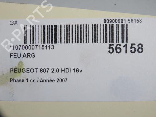 Left taillight CITROËN C8 (EA_, EB_)  | BP33249724C34  - Image 5