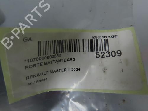 Venstre lasterom dør RENAULT MASTER III Van (FV) 2.3 dCi 165 RWD (FV0P, FV0U, FV10, FV12, FV1E) (163 hp) 30447535