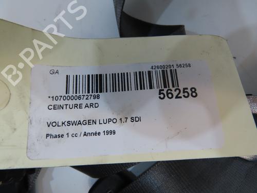 Used Rear right belt tensioner VW LUPO I (6X1, 6E1) 1.7 SDI (60 hp) 31030219