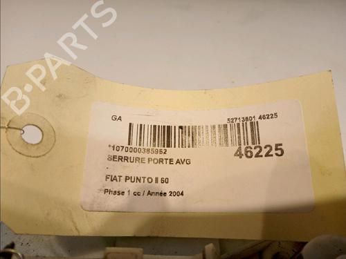 Front left lock FIAT PUNTO (188_) 1.2 60 (188.030, .050, .130, .150, .230, .250) | BP23176504C98 