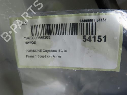 Bagklap CC/Kombi-Coupé PORSCHE CAYENNE (9YA) 3.0 E-Hybrid AWD (9YAAE1) | BP30767479C6