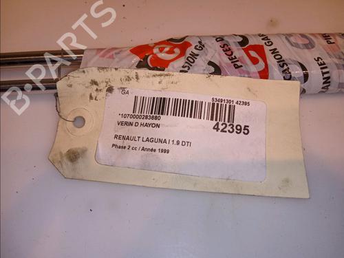 Used Tailgate lift support RENAULT LAGUNA I (B56_, 556_) 1.9 dTi (B56J) (98 hp) 23177380