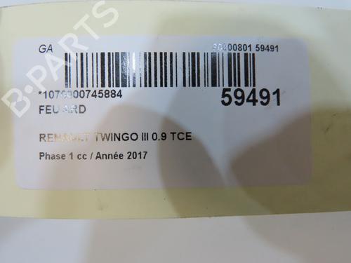 Right taillight RENAULT TWINGO III (BCM_, BCA_) 0.9 TCe 90 (BCM9, BCM2) | BP38713766C35 - Image 5