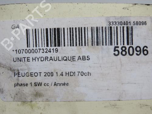 ABS pump PEUGEOT 206 SW (2E/K) 1.4 HDi | BP36310438M43  - Image 9