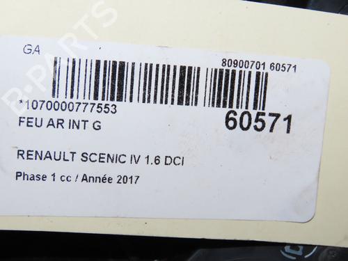 Used Left tailgate light Left tailgate light 37479680 37479680
