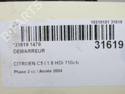 Used Starter Starter CITROËN C5 II (RC_) 1.6 HDi (RC8HZB) (109 hp) 23171880 23171880
