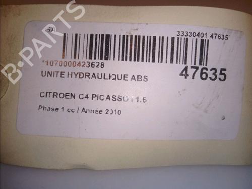 ABS pump CITROËN C4 Picasso I MPV (UD_) 1.6 HDi 110 | BP14950783M43 