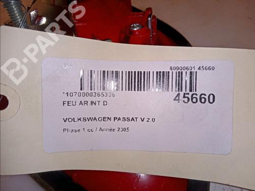 Højre baglygte bagklap VW PASSAT B6 (3C2) 2.0 TDI 16V | BP12173878C80 
